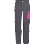 TROLLKIDS Kids Preikestolen Double Zip-Off Pants, Größe 152 in Grau
