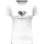 SALEWA Damen Shirt PURE HEART DRY W T-SHIRT, Größe 38 in Weiß
