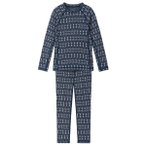 Reima - Kid's Wool Base Layer Set Taival - Merinounterwäsche Gr 90 blau