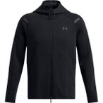 UNDER ARMOUR Herren Unterjacke UA UNSTOPPABLE FLC FZ HD EU, Größe XL in Schwar