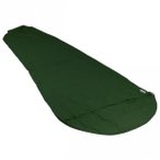 Cocoon - MummyLiner Mikrofaser - Reiseschlafsack Gr 241 x 90/56 cm  Grün