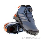 adidas Terrex Winter MID BOA R.RDY Kinder Wanderschuhe-Blau-4