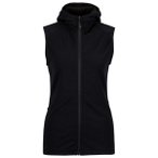 Stoic - Women's MerinoFleece270 KuolpaLightSt. Vest Hood - Merinoweste Gr S schw