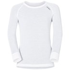 Odlo Active Warm Eco  Kinder  Langarm Unterhemden weiss Größe 128   Elastisch