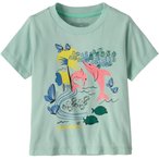 Patagonia Baby Graphic  Kinder  T-Shirts gruen Größe 104 Lifestyle  Hautfreund