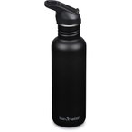 Klean Kanteen Classic Flip Sport Trinkflasche  Trinkflaschen schwarz Größe 0.8