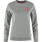 Fjällräven 1960 Logo Badge  Damen  Pullover grau Größe L Lifestyle  Hautfreu