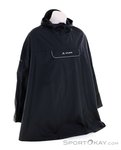 Vaude Valdipino Poncho Regenschutz-Schwarz-S