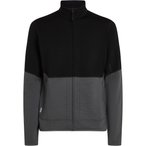 Icebreaker 400 RealFleece Descender  Herren  Fleecejacke schwarz Größe M Campi