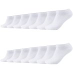 CAMANO Sneakersocken, Größe 35/38 in Weiß