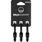 Wild Country Session Screw Gate Karabiner 3er-Pack  Karabiner schwarz Größe On