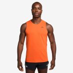 Nike Solar Chase Dri-Fit Tank Herren Laufshirt ( Orange XXL Größe,)