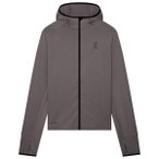 On - Climate Zip Hoodie - Laufjacke Gr L grau