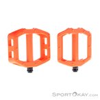 Trek Line Comp Flat Pedale-Orange-One Size