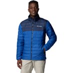 Columbia Powder Lite II  Herren  Kunstfaserjacke blau Größe S Trekking  Windab