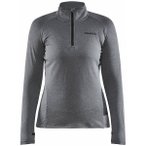 CRAFT Damen Rollkragenpullover CORE TRIM THERMAL MIDLAYER W, Größe XL in Grau