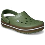 Crocs - Crocband Gum Clog - Sandalen US M10 / W12 oliv
