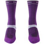 Bridgedale MTB Mid-Season Weight T2 Merino  Damen  Fahrradsocken lila Größe 41
