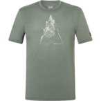 Super.Natural Herren Ascenders T-Shirt (Größe S, grau)