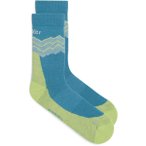 Icebreaker Herren Hike+ Medium Crew Across the Peaks Socken (Größe 39 , blau)