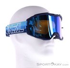 O'Neal B-10 Striped Goggle-Blau-One Size