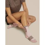 ICEBREAKER Damen Socken Da Merino Blend Run+ Ultralight Crew, Größe M in Pink