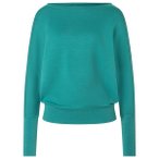 super.natural - Women's Kula Sweater - Longsleeve Gr L türkis