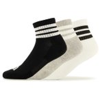 adidas - 3-Stripes Essential Concept Mid 3-Pack - Multifunktionssocken 46-48 sch
