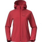 Bergans Vaagaa Softshell   Damen  Softshelljacke rot Größe M Trekking  Wassera