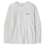 Patagonia - Women's L/S P-6 Logo Responsibili-Tee - Longsleeve Gr XL grau