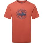 Mountain Equipment Roundel  Herren  T-Shirts orange Größe XL Lifestyle  Hautfr