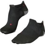 FALKE RU5 Invisible Herren Füßlinge, Größe 46-48 in Schwarz
