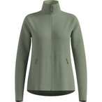 Odlo Grid Fleece  Damen  Fleecejacke oliv Größe L Trekking  Elastisch