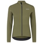 GripGrab - Women's PACR Thermal Long Sleeve Jersey - Radtrikot Gr L oliv