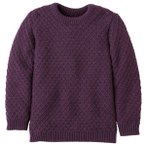 disana - Kid's Aran-Pullover - Wollpullover Gr 86/92 lila