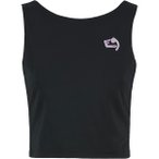 E9 Damen Grace Top (Größe L, schwarz)