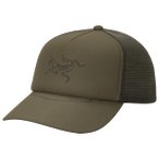 Arc'teryx - Bird Trucker Hat - Cap Gr S/M oliv/braun