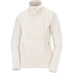 Salomon Essential Lightwarm Hybrid  Damen  Fleecejacke weiss Größe XS Trekking