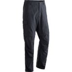 MAIER SPORTS Herren Hose Zip Off Trave, Größe 52 in Schwarz