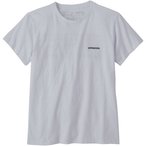 Patagonia Logo P-6 Responsibili  Damen  T-Shirts weiss Größe XS Lifestyle  Hau