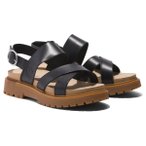 Timberland - Women's Clairemont Way Cross-Strap Sandal - Sandalen 39,5 braun