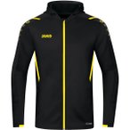 JAKO Herren Trainingsjacke Challenge mit Kapuze, Größe M in Schwarz