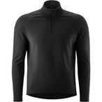 Gonso Essential Therm  Herren  Longsleeves schwarz Größe M Gravel  Elastisch