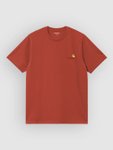 Carhartt WIP American Script T-Shirt oxide red Gr. M