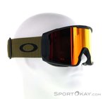 Oakley Line Miner L Skibrille-Oliv-Dunkelgrün-L