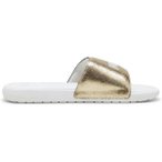PUMA Herren Badesandalen Cool Cat 2.0 Metallic Shin, Größe 39 in Grau