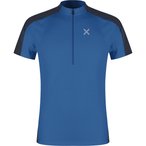 Montura Hade Zip  Herren  T-Shirts blau Größe L Trekking  Schnell trocknend