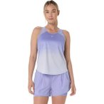 ASICS Damen T-Shirt ROAD FADE TANK, Größe M in Silber