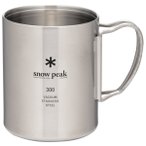 Snow Peak - Stainless Vacuum Double Wall - Becher Gr 450 ml grau