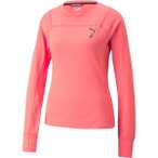 PUMA Damen Hemd SEASONS WOOL LONG SLEEVE W, Größe XL in Pink